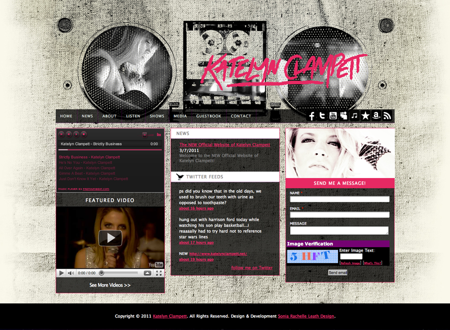 The Official Katelyn Clampett Website